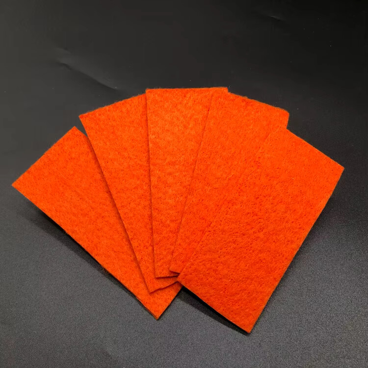 80-300GSM ISO9001 Certified Eco-Friendly Water Absorbent Eco Recycled Felt Fabric for Industrial Wipes/Oil Spill Cleanup