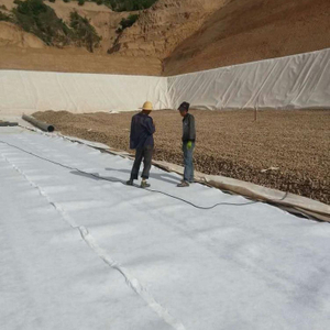 Non Woven Geotextile Fabric Pp Pet Short Fiber Geotextile Non Woven Geotextile