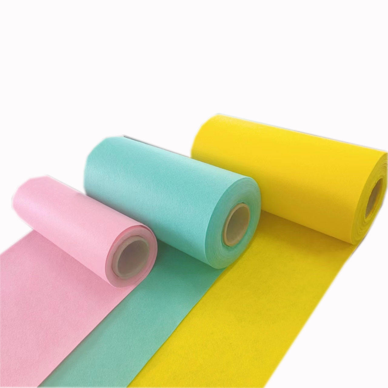 Needle-Punched Polyester Challie Fabric Eco-Friendly All-Purpose Absorbent Quick-Dry Streak-Free Lint-Free Washable Reusable
