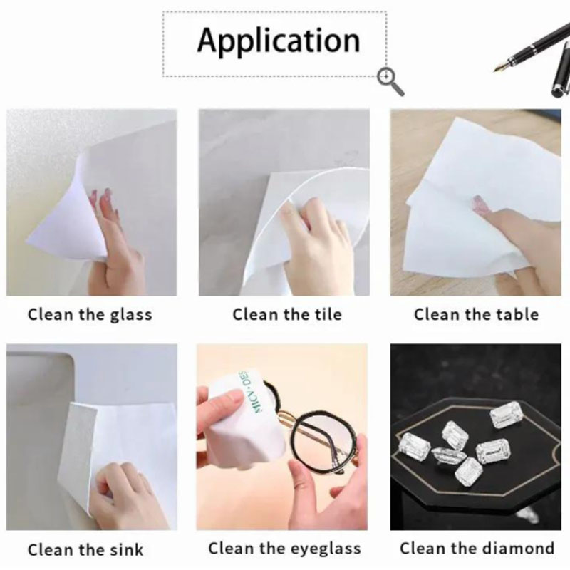 Shock Price Color Soft Hand Needled Non-woven Island Fiber Soft Jewelry Glasses Cleaning Cloth