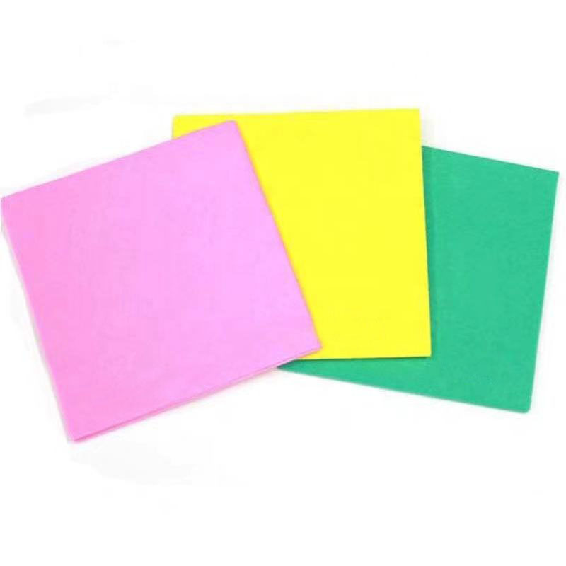 Needle-Punched Polyester Felt Nonwoven Fabric Roll-Challie Fabric Medium Weight Commercial Kitchen Towel Restaurant Grade