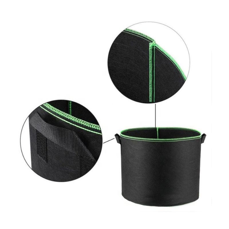 Customizable 1-100 Gallon Non Woven Grow Bags for Vegetable Garden Planting - Cheap Wholesale Fabric Pots with Custom Sizes