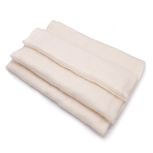 Custom 120 300 520 700gsm 5mm 25mm Natural 100% Cotton Fibers Needle Punched Nonwoven Cotton Sheet Waterproof Mattress Felt Pad
