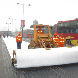 pp Continuous Filament Nonwoven Geotextile 100/200/400gsm Anti Uv Virgin pp Polypropylene Staple Fiber Geotextile