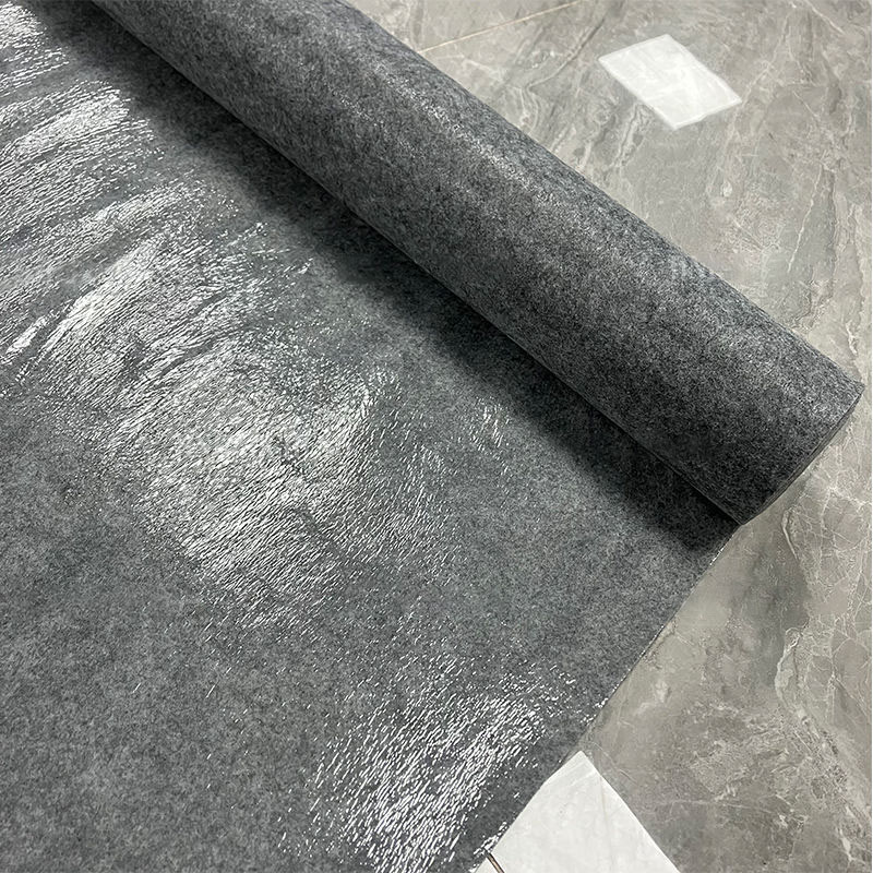 Gray Self-Adhesive Floor Protector Tape Roll, Heavy-Duty Waterproof Tear-Proof for Construction Moving Painting Surface Shield