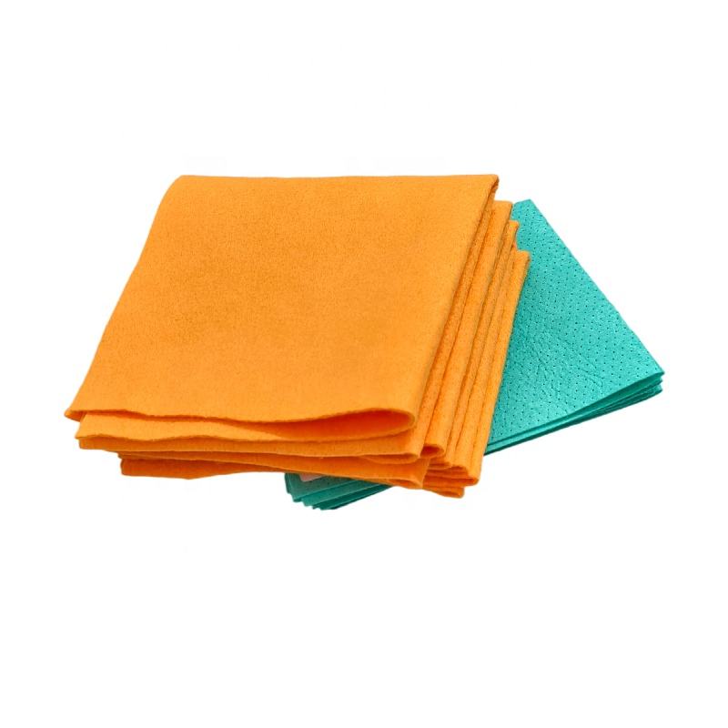 Needle-Punched Polyester Felt Fabric Roll Eco-Friendly Tear-Resistant Non-Scratch Kitchen Cleaning Cloth Anti-Bacterial