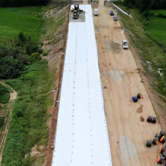 Short-Fiber Non-Woven PP Geotextile Fabric for Geobags