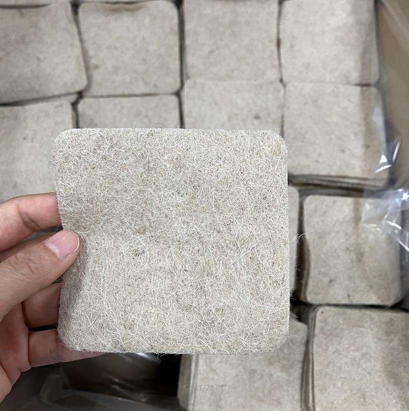 Wholesale Eco-Friendly Jute Planting Block for Garden Flowers, Herbs, and Vegetables