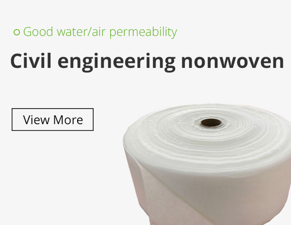 Civil engineering nonwoven