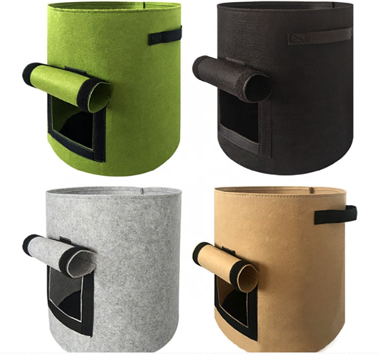 Customizable 1-100 Gallon Non Woven Grow Bags for Vegetable Garden Planting - Cheap Wholesale Fabric Pots with Custom Sizes
