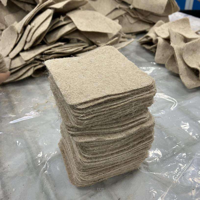 Wholesale Eco-Friendly Jute Planting Block for Garden Flowers, Herbs, and Vegetables