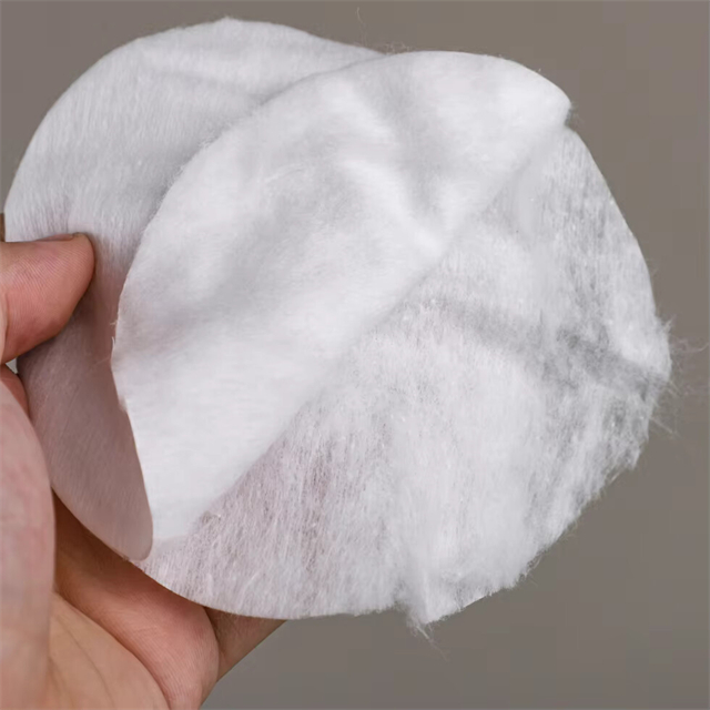 Sterile Celluose Absorbent Cotton Wool Pad Filter Membrane Absorbent Pads Disposable Spunlace Nonwoven Round Bamboo Cotton Pads