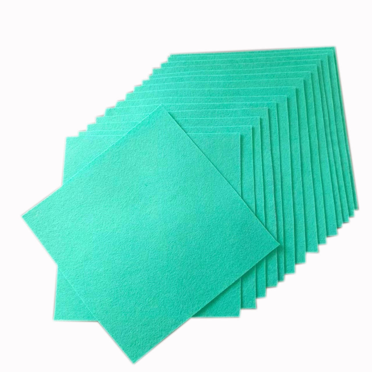 Needle-Punched Polyester Challie Fabric Eco-Friendly All-Purpose Absorbent Quick-Dry Streak-Free Lint-Free Washable Reusable