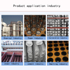 Fiberglass Dust Filter Bag for Cement Plant And Power Plant Filter Sleeve for Industry Dust Collector