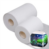 Ultra-Trapping 3D Spiral PET Filter Cotton with 30x30cm Aquarium Mechanical Filter Wool for Fish Tank Planted Tank Filtration