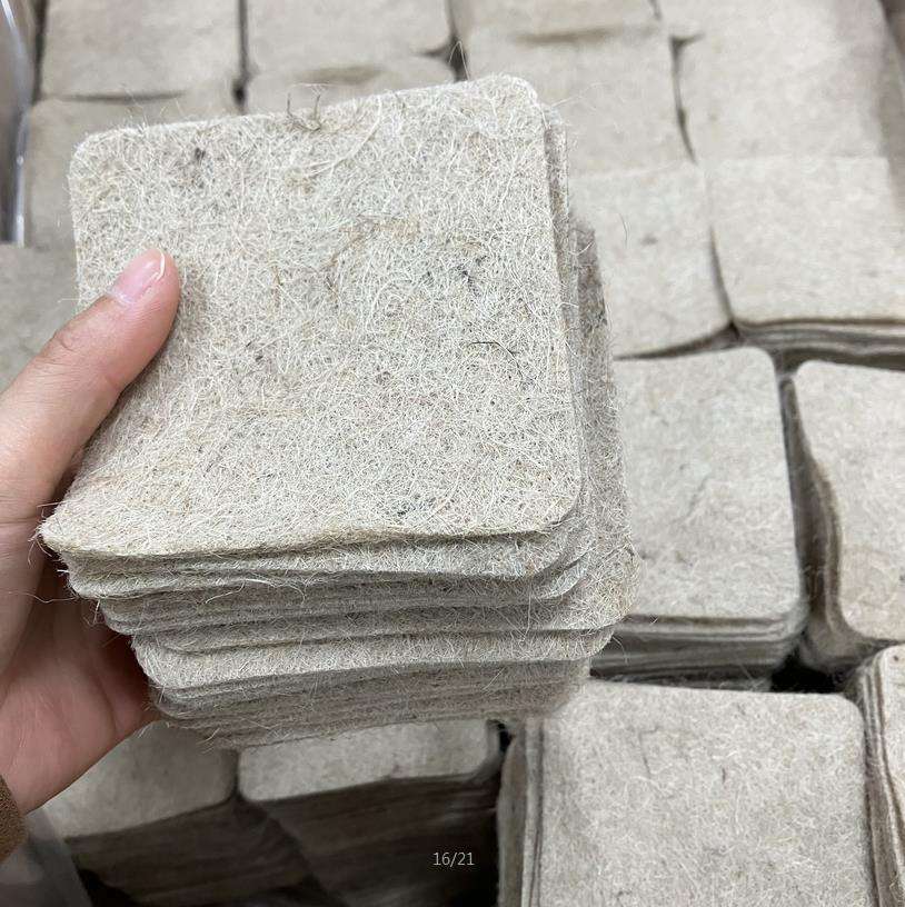 Wholesale Eco-Friendly Jute Planting Block for Garden Flowers, Herbs, and Vegetables