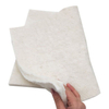 Custom 120 300 520 700gsm 5mm 25mm Natural 100% Cotton Fibers Needle Punched Nonwoven Cotton Sheet Waterproof Mattress Felt Pad