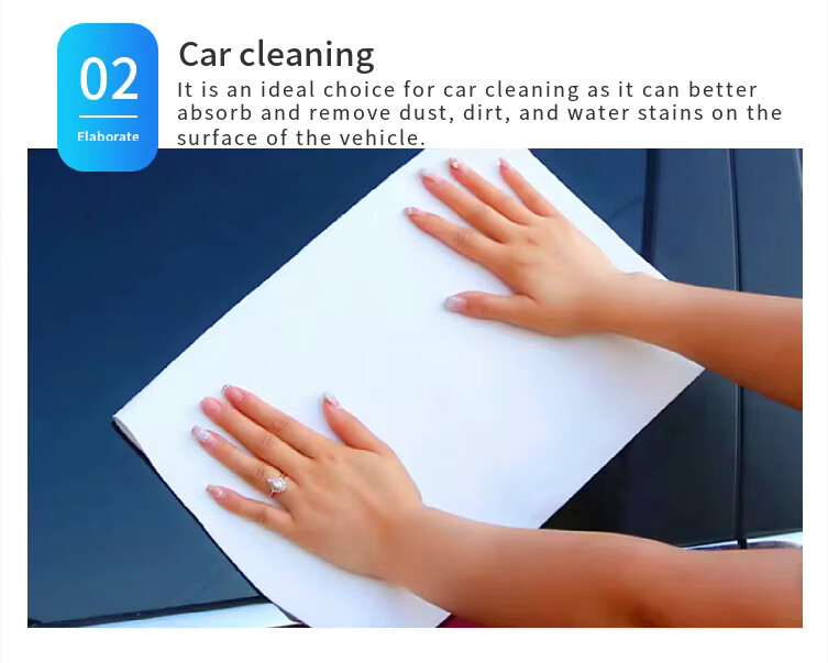 Soft Ripstop Lint-Free Microfiber Cleaning Cloth Automotive