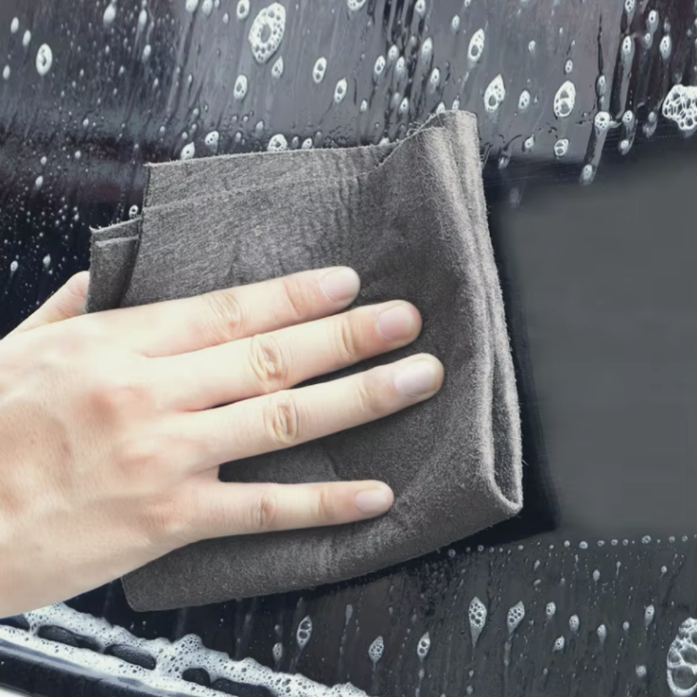 Breathable Ripstop Microfiber Cleaning Cloth Streak-Free for Windows Glass TV Screens-Leaves No Residue Enhances Shine