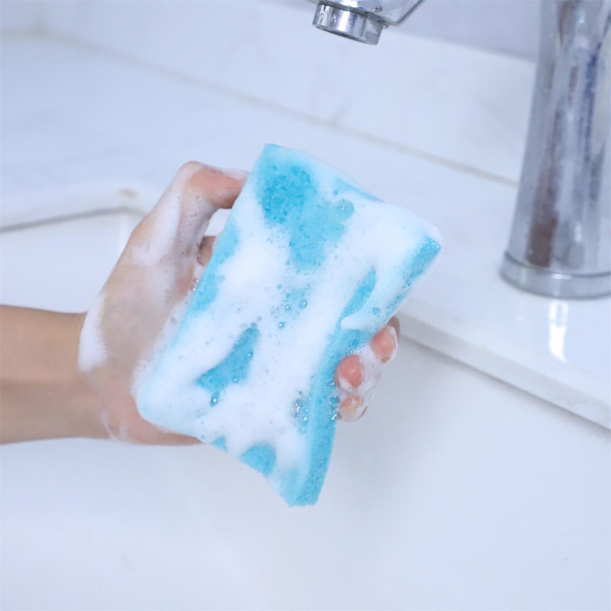 Car Interior Cleaning Sponge Car Wheel Tire Cleaning Sponge Colorfast Safe Pva Magic Cleaning Sponge Towel for Car