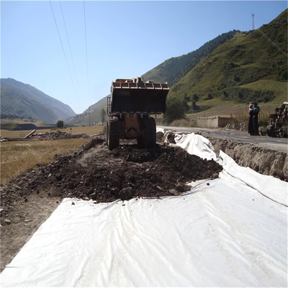 Secure Industrial Packaging for Geotextile Fabric Rolls